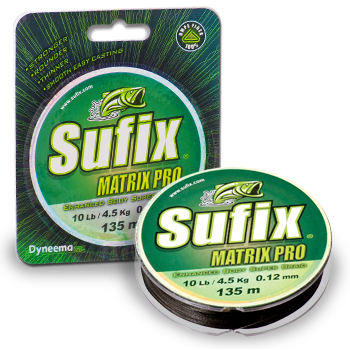   Sufix Matrix Pro Mid.Green 135  0.10 