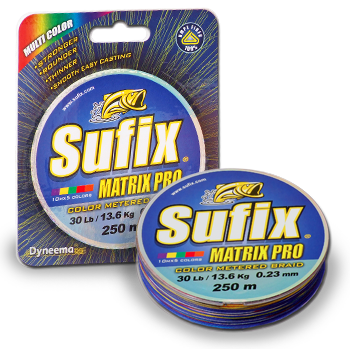  Sufix Matrix Pro Multi Color 100  0.30 , 48 lb, 12,0 